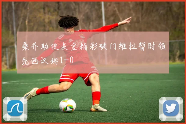 桑乔助攻麦金精彩破门维拉暂时领先西汉姆1-0