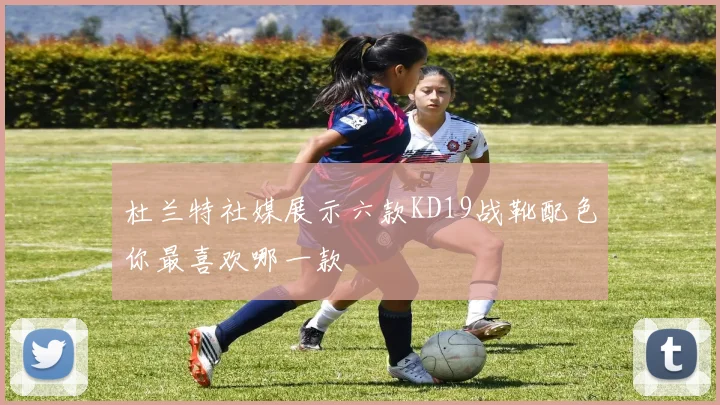 杜兰特社媒展示六款KD19战靴配色你最喜欢哪一款